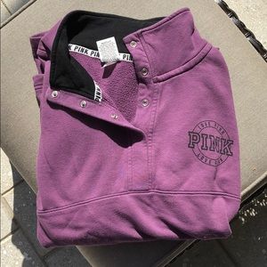 Pink Brand Purple Pullover